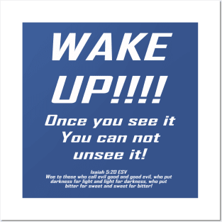 WAKE UP! Posters and Art